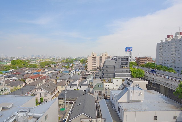 パールハイツ桜上水　バルコニー