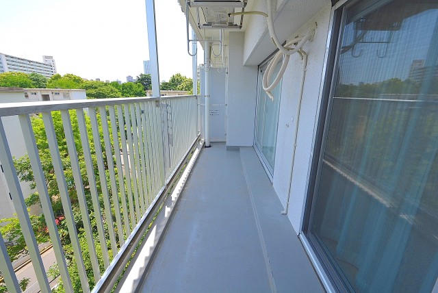 戸山ハイツ バルコニー