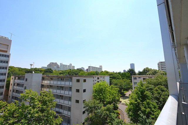 戸山ハイツ バルコニー