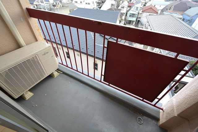 上馬コーポラス バルコニー