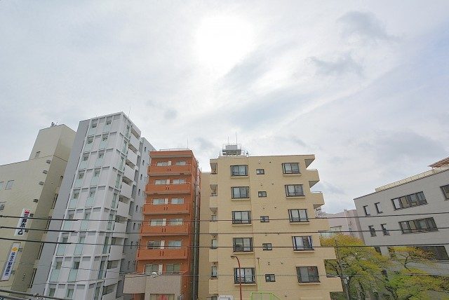 都立大バロンズコート バルコニー