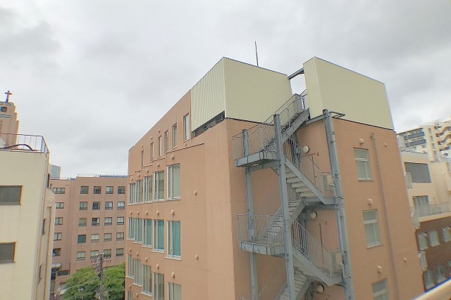 ファミール築地 バルコニー