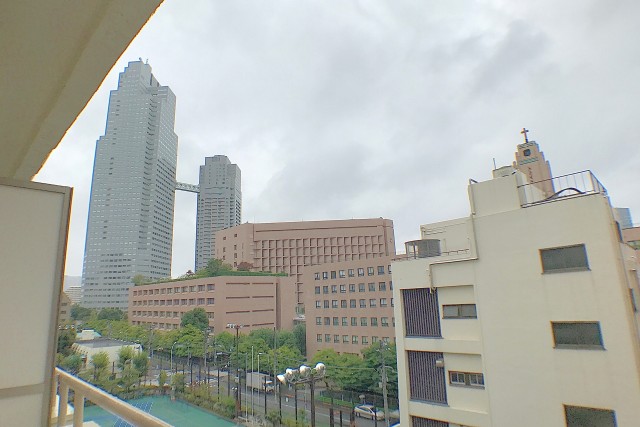 ファミール築地 バルコニー