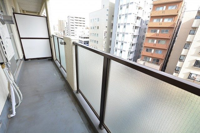 都立大バロンズコート バルコニー