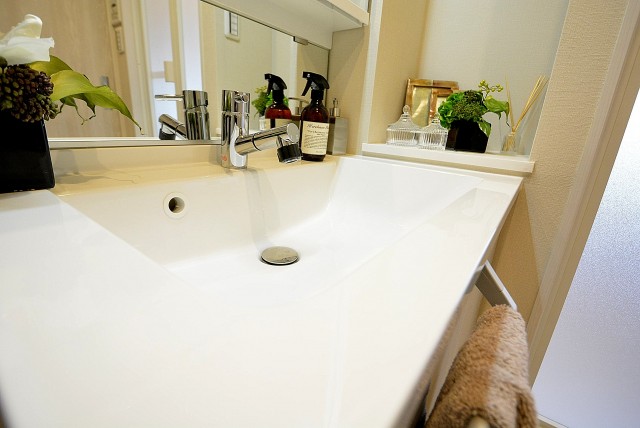 啓明宮前橋マンション 洗面