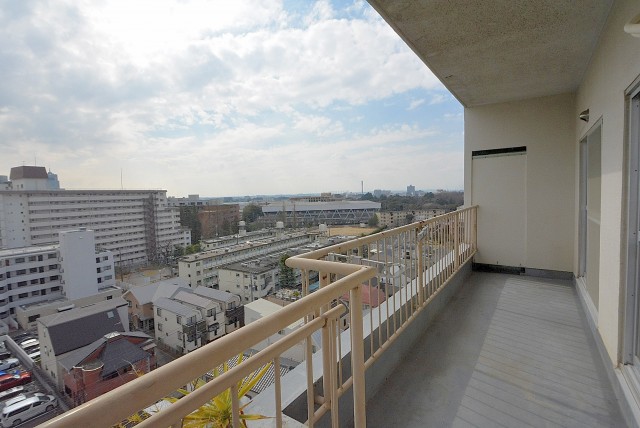 弦巻リハイム903 バルコニー