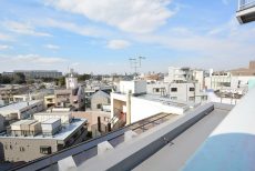 都立大バロンズコート 屋上