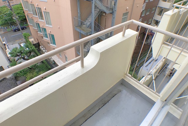ファミール築地 バルコニー