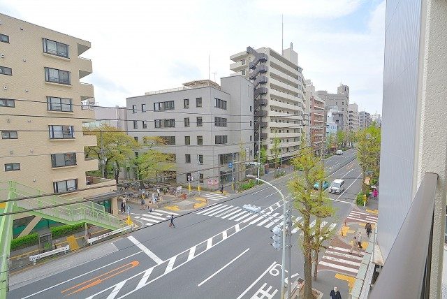 都立大バロンズコート バルコニー