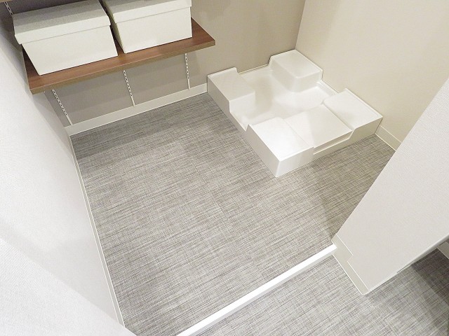 豊栄平町マンション　洗濯機置場
