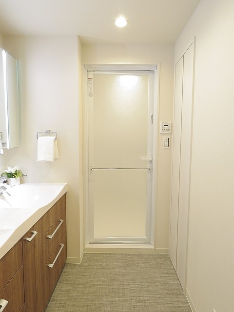 豊栄平町マンション　バスルーム扉