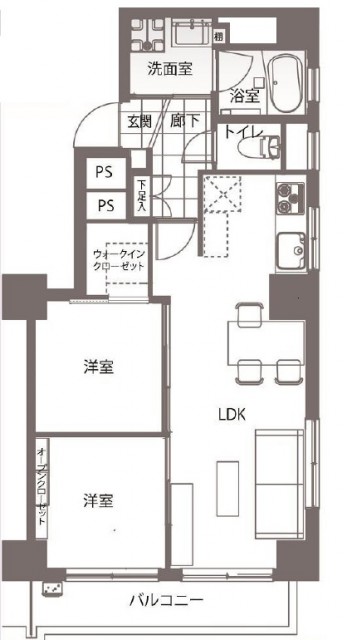 啓明宮前橋マンション