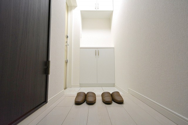 ライオンズマンション上用賀 玄関