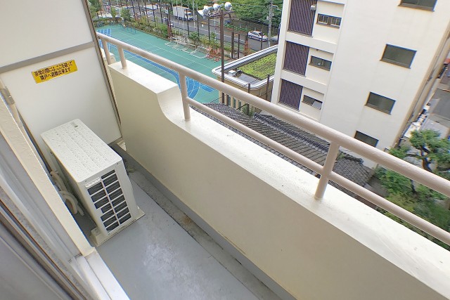 ファミール築地 バルコニー