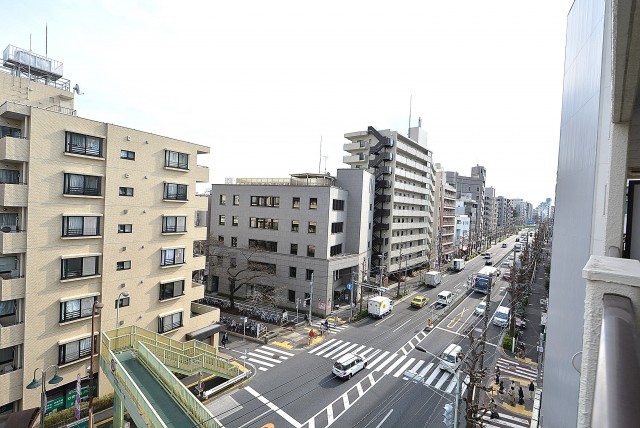 都立大バロンズコート バルコニー