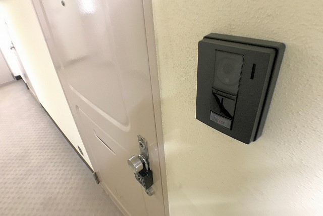 ファミール築地 玄関