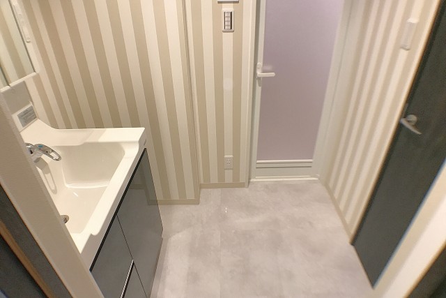 ファミール築地 洗面