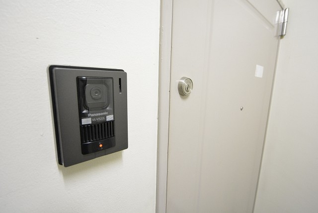 啓明宮前橋マンション 玄関