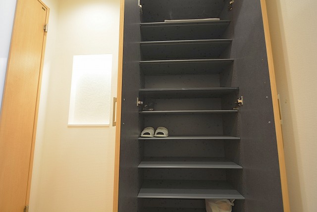 柿の木坂サニーハイツ 玄関