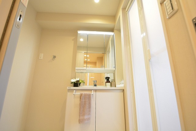 啓明宮前橋マンション 洗面