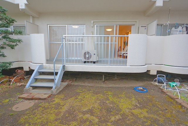 シャルム成城 バルコニー・庭