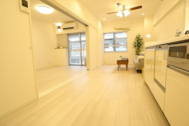 パレス三條 リビング