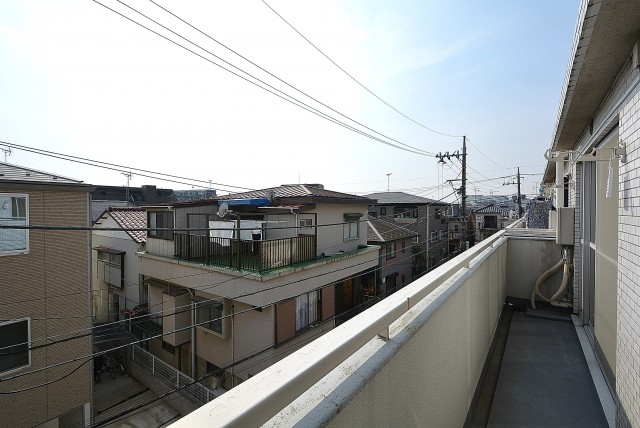 多摩川ハイツ バルコニー