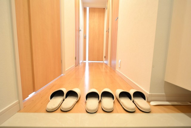 朝日パリオ溝の口 玄関