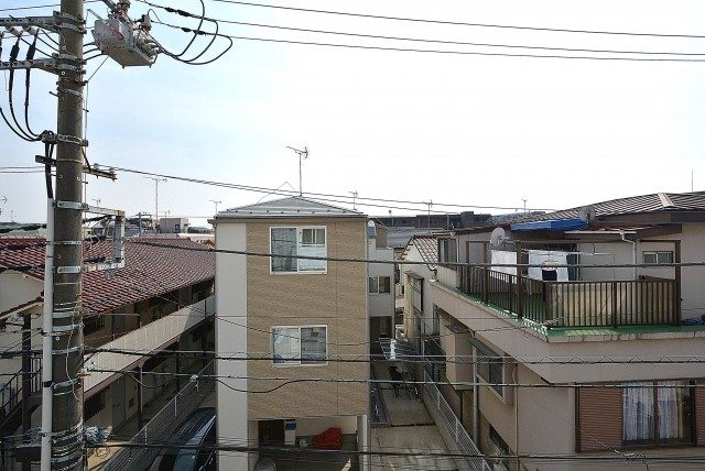 多摩川ハイツ バルコニー