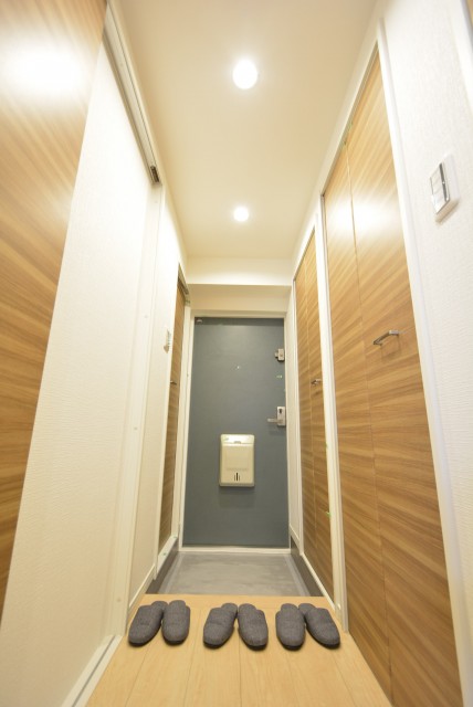 駒場ネオパレス 玄関