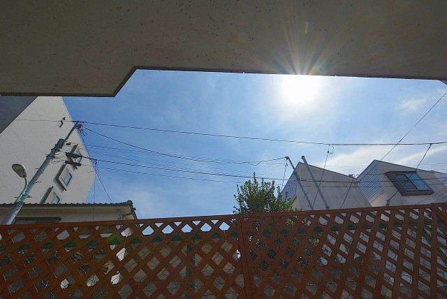 柿の木坂サニーハイツ バルコニー