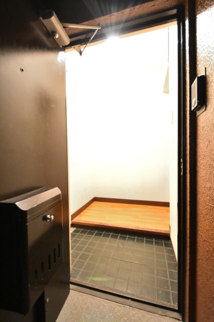 ライオンズマンション飯田橋 玄関