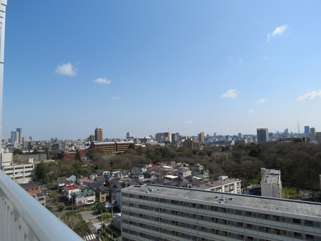 戸山ハイツ　眺望