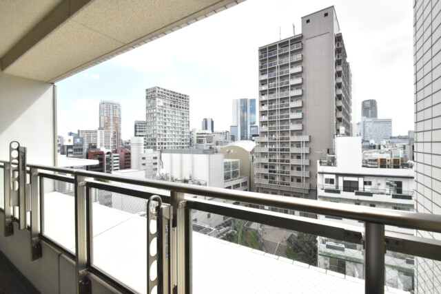 クオリア神南フラッツ バルコニー