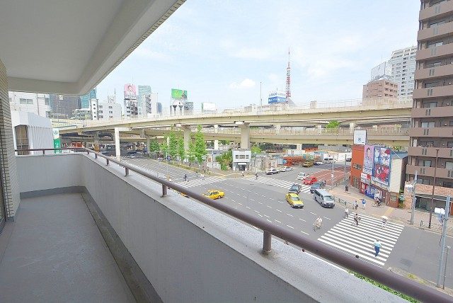 麻布十番ハイツ バルコニー 