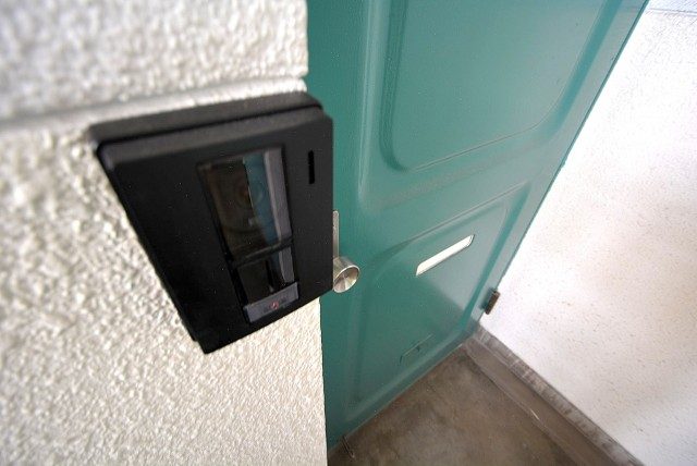 上馬マンション 玄関