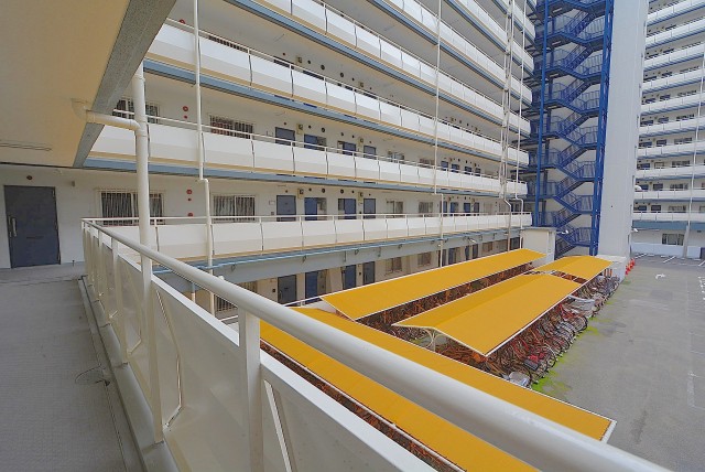 大森ハイツ　外廊下