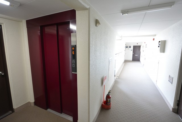 朝日目白台マンション 外廊下