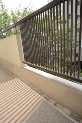 朝日目白台マンション 西側バルコニー