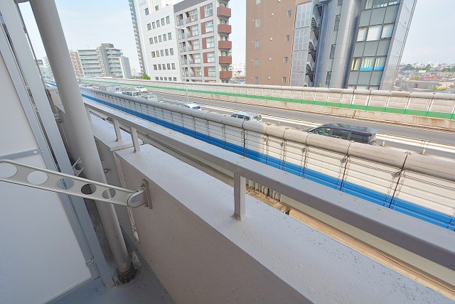 上馬マンション　バルコニー