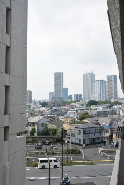 朝日目白台マンション 西側バルコニー