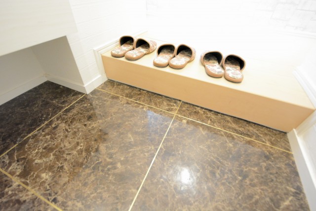 ライオンズマンショングリーン白金 玄関