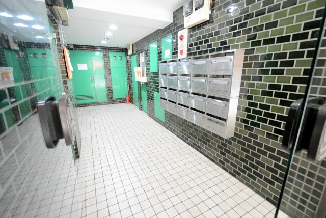 ライオンズマンショングリーン白金 エントランス