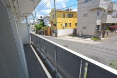 上馬マンション バルコニー 