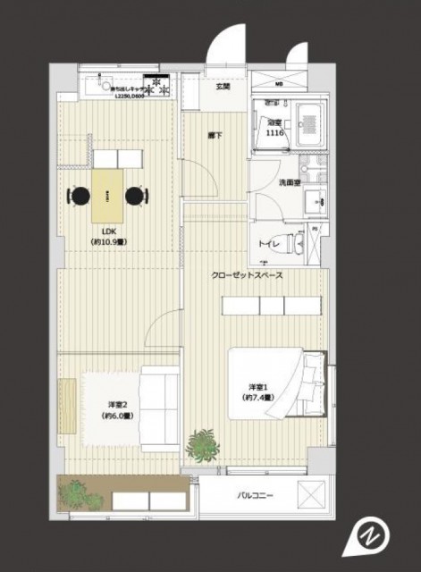 プチモンド目白　