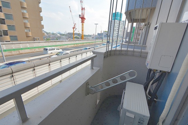 上馬マンション　バルコニー