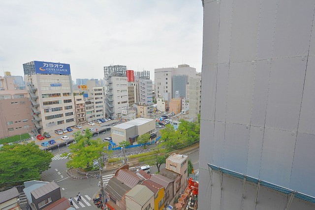 メガロン大井町 バルコニー