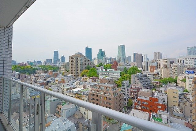 ライオンズ麻布十番スペリア バルコニー