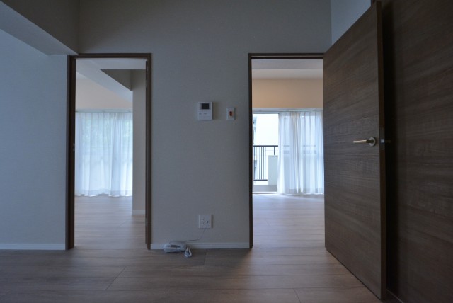 朝日目白台マンション 西側バルコニー