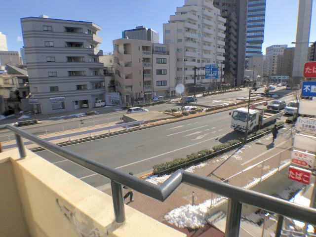 ライオンズマンション中野弥生町 バルコニー南